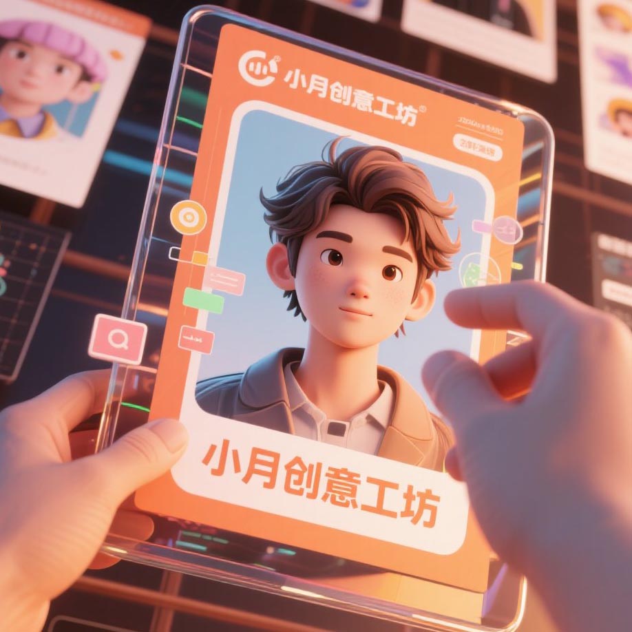 头像海报效果图